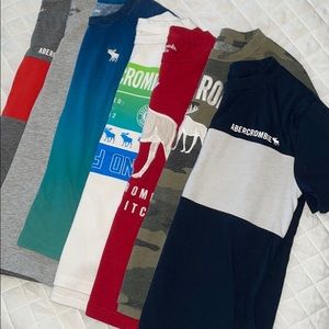 Abercrombie kids short sleeve shirts